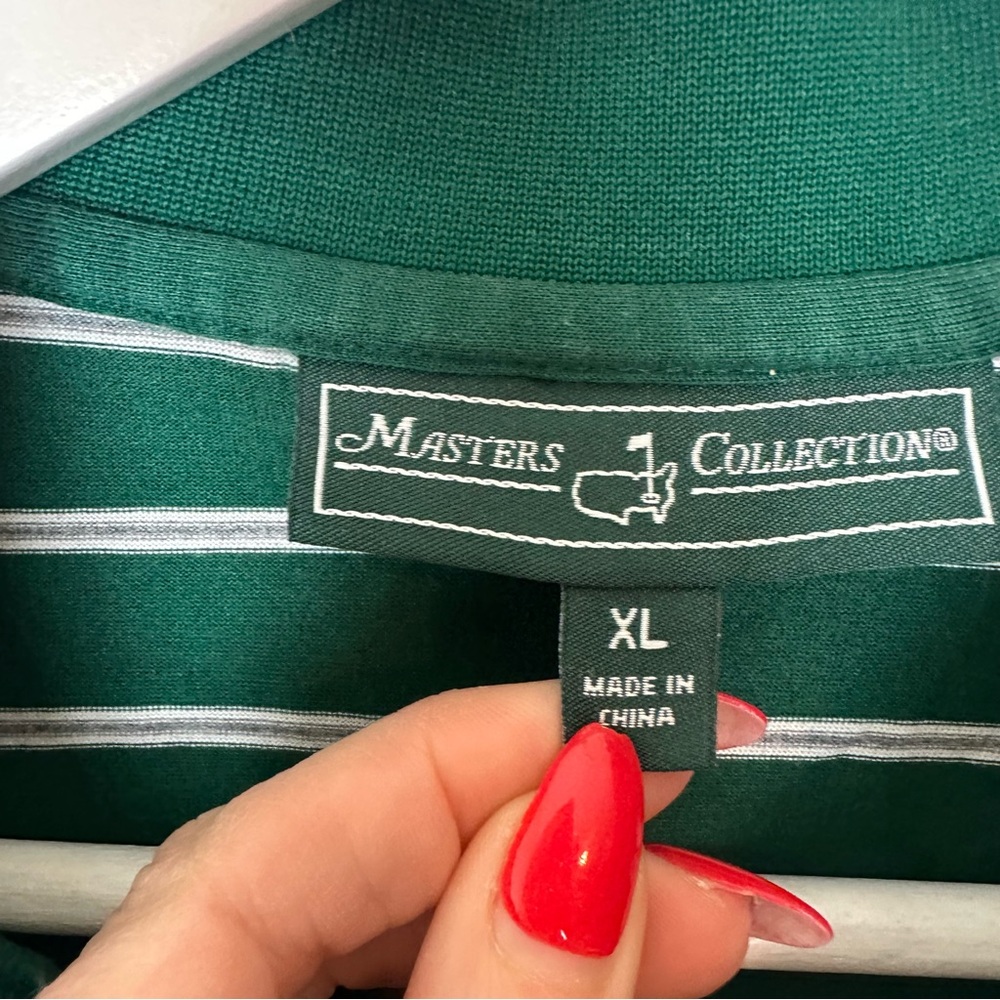 Masters Polo Striped Short Sleeve Shirt - Picture 5 of 12